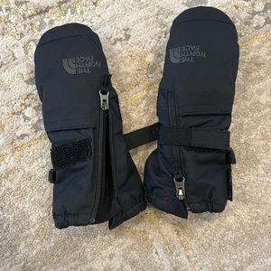 North Face kids ski mitts size XS